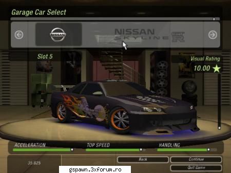 Cu ce va laudatzi in NFS U2 - Nissan Skyline GTR - Masini
